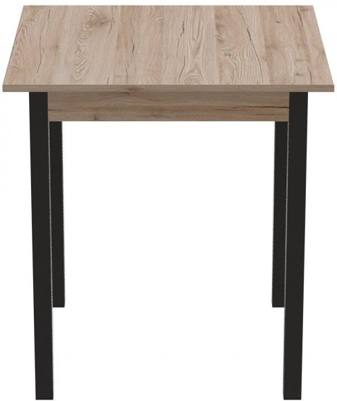 Стіл кухонний Ferrum-decor Агата 75x80x80 Чорний ДСП Сан-Марино 16мм (FRD-105637) Стіл кухонний Ferrum-decor Агата 75x80x80 Чорний ДСП Сан-Марино 16мм (FRD-105637)