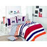 Постільна білизна BHPC 009 Red євро 200х220 см Постільна білизна BHPC 009 Red євро 200х220 см