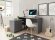 Стіл офісний письмовий Perfect Home Тео / Teo 3S/138 з 3 шухлядами Графіт (PFH-091166) Стіл офісний письмовий Perfect Home Тео / Teo 3S/138 з 3 шухлядами Графіт (PFH-091166)