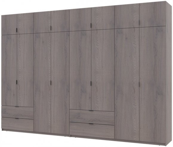 Комплект шаф для одягу Doros Лукас (2 шт.) 340х50х240 см Канноло (DRS-011858) Комплект шаф для одягу Doros Лукас (2 шт.) 340х50х240 см Канноло (DRS-011858)