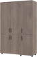Шафа для одягу Doros Торн Кремона Канноло 3 ДСП (полиці) 135х51.6х200 (DRS-012066)
