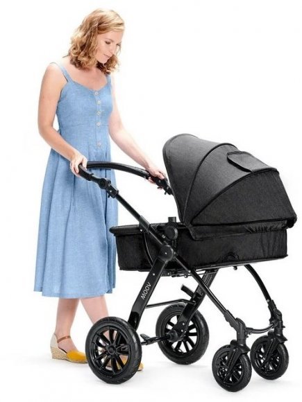 Універсальна коляска 3 в 1 Moov Black (KKWMOOVBLK00NC) 202833 Універсальна коляска 3 в 1 Moov Black (KKWMOOVBLK00NC) 202833