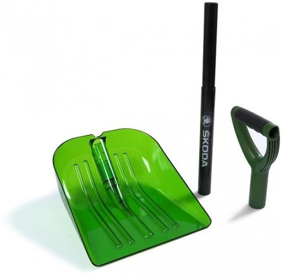 Лопата для прибирання снігу Armstrong Auto складана для авто 27х89 см лайм 59468 Лопата для прибирання снігу Armstrong Auto складана для авто 27х89 см лайм 59468