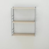 Книжкова полиця універсальна Ferrum-decor Стім 2 74x63x26 сірий ДСП Дуб Сонома 16мм (FRD-104118) Книжкова полиця універсальна Ferrum-decor Стім 2 74x63x26 сірий ДСП Дуб Сонома 16мм (FRD-104118)
