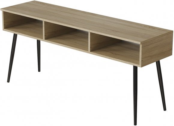 Тумба під телевізор Кентук Ferrum-decor 45x139x38 Чорний метал ДСП Дуб Сонома 16 мм (FRD-106730) Тумба під телевізор Кентук Ferrum-decor 45x139x38 Чорний метал ДСП Дуб Сонома 16 мм (FRD-106730)