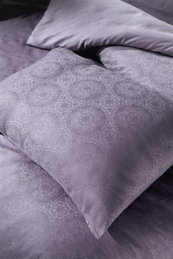 Постільний комплект 200х220 см Deluxe Jacquard Sateen Valeria сірий Постільний комплект 200х220 см Deluxe Jacquard Sateen Valeria сірий