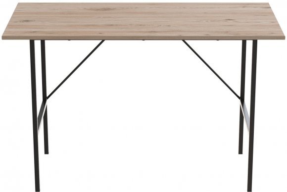 Стіл письмовий Line Тайм Ferrum-decor 750x1200x600 Чорний метал ДСП Дуб Сан-Марино 16 мм (FRD-104886) Стіл письмовий Line Тайм Ferrum-decor 750x1200x600 Чорний метал ДСП Дуб Сан-Марино 16 мм (FRD-104886)