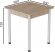 Стіл кухонний Ferrum-decor Агата 75x90x90 Білий ДСП Сан-Марино 16мм (FRD-105638) Стіл кухонний Ferrum-decor Агата 75x90x90 Білий ДСП Сан-Марино 16мм (FRD-105638)