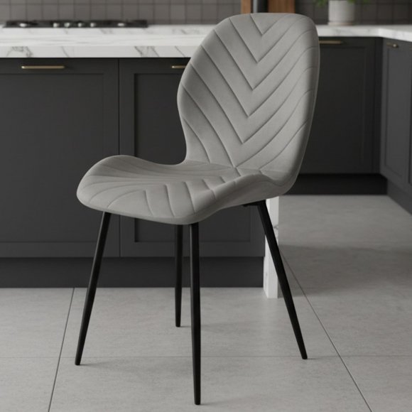 Стілець PM-006 Perfect Home Сірий (PFH-092077) Стілець PM-006 Perfect Home Сірий (PFH-092077)