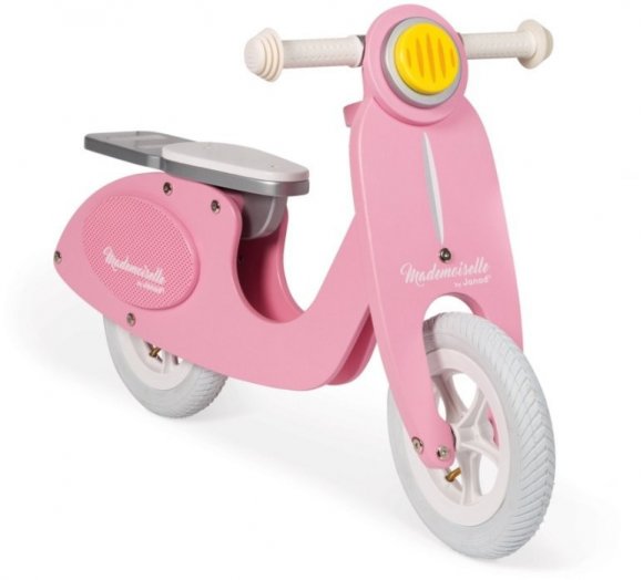 Толокар Ретро скутер рожевий J03239 Толокар Ретро скутер рожевий J03239