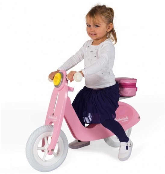 Толокар Ретро скутер рожевий J03239 Толокар Ретро скутер рожевий J03239