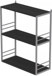 Книжкова полиця універсальна Ferrum-decor Стим 2 74x63x26 сірий ДСП Сосна Кембра 16мм (FRD-104120) Книжкова полиця універсальна Ferrum-decor Стим 2 74x63x26 сірий ДСП Сосна Кембра 16мм (FRD-104120)