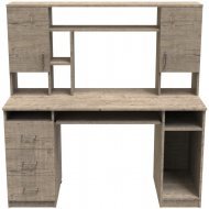 Стіл комп'ютерний Анжело Ferrum-decor 1400x1422x600 ДСП Дуб Сан-Марино 16 мм (FRD-104705)