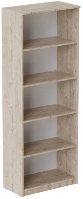 Шафа Анжело Ferrum-decor на 5 полиць 1900x800x380 ДСП Дуб Сан-Марино 16 мм (FRD-105044)