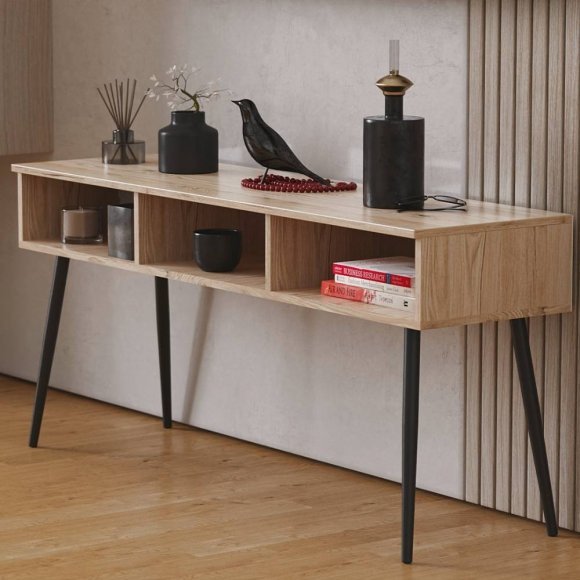 Тумба під телевізор Кентуки Ferrum-decor 45x139x38 Чорний метал ДСП Дуб Сан-Марино 16 мм (FRD-106732) Тумба під телевізор Кентуки Ferrum-decor 45x139x38 Чорний метал ДСП Дуб Сан-Марино 16 мм (FRD-106732)