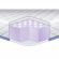 Матрац топпер Super Massage 75х180х6 см