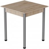 Стіл кухонний Ferrum-decor Агата 75x90x90 Сірий ДСП Сан-Марино 16мм (FRD-105639)