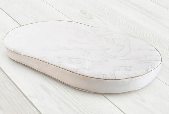 Матрац дитячий овальний BabySleep Oval КРК трикотаж 122х71х8 см