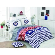 Постільна білизна BHPC 010 Dark Blue євро 200х220 см Постільна білизна BHPC 010 Dark Blue євро 200х220 см