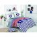 Постільна білизна BHPC 010 Dark Blue євро 200х220 см