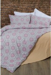 Постільна білизна Premium Esther червоний сімейна 145х210 см