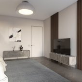 Гарнитур у спальню 2 тумби під телевізор LION Wood Дуб Сонома (LION-041527) Гарнитур у спальню 2 тумби під телевізор LION Wood Дуб Сонома (LION-041527)