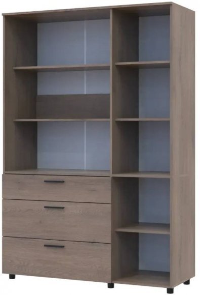 Шафа для одягу Doros Торн Кремона Канноло 3 ДСП/3Ш (полиці) 135х51.6х200 (DRS-012068) Шафа для одягу Doros Торн Кремона Канноло 3 ДСП/3Ш (полиці) 135х51.6х200 (DRS-012068)