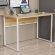 Комп'ютерний стіл Ferrum-decor Коді 75x120x60 білий ДСП Дуб Сан-Марино 32мм (FRD-101199)
