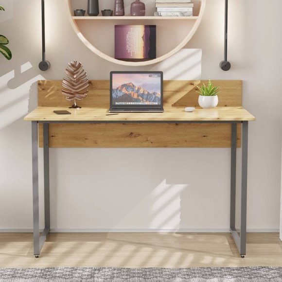 Комп'ютерний стіл Ferrum-decor Скай 75x120x70 сірий ДСП Дуб Сан-Марино 16мм (FRD-101574)