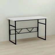 Письмовий стіл Ferrum-decor Раян 76x140x70 чорний ДСП Біле 32мм (FRD-103726) Письмовий стіл Ferrum-decor Раян 76x140x70 чорний ДСП Біле 32мм (FRD-103726)