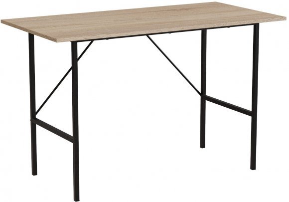 Стіл письмовий Line Тайм Ferrum-decor 750x1200x600 Чорний метал ДСП Дуб Сонома 16 мм (FRD-104888) Стіл письмовий Line Тайм Ferrum-decor 750x1200x600 Чорний метал ДСП Дуб Сонома 16 мм (FRD-104888)