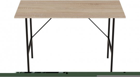 Стіл письмовий Line Тайм Ferrum-decor 750x1200x600 Чорний метал ДСП Дуб Сонома 16 мм (FRD-104888) Стіл письмовий Line Тайм Ferrum-decor 750x1200x600 Чорний метал ДСП Дуб Сонома 16 мм (FRD-104888)