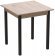 Стіл кухонний Ferrum-decor Агата 75x90x90 Чорний ДСП Сан-Марино 16мм (FRD-105640) Стіл кухонний Ferrum-decor Агата 75x90x90 Чорний ДСП Сан-Марино 16мм (FRD-105640)
