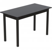 Стіл кухонний Ferrum-decor Маріо 75x120x80 Чорний ДСП Сосна Кембра 16мм (FRD-105740)
