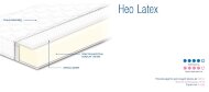 Матрац безпружинний Нео Latex 145х200х18 см