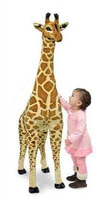 Огромный плюшевый жираф, Melissa & Doug 1,4 м, MD2106 Огромный плюшевый жираф, Melissa & Doug 1,4 м, MD2106