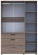 Шафа для одягу Doros Торн Кремона Канноло 3 ДСП/3Ш (штанга) 135х51.6х200 (DRS-012069)