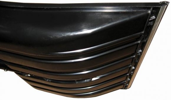 Лопата для прибирання снігу Snow pusher з дерев'яним держаком 41х121 см синя 48571