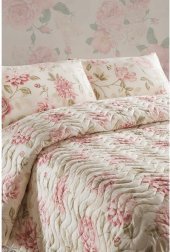 Покривало стьобане з наволочкою Care Pembe рожевий 160х220 см svt-2000022275316