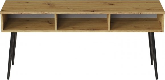 Тумба під телевізор Кентуки Ferrum-decor 45x139x38 Чорний метал ДСП Дуб Артизан 16 мм (FRD-106734) Тумба під телевізор Кентуки Ferrum-decor 45x139x38 Чорний метал ДСП Дуб Артизан 16 мм (FRD-106734)
