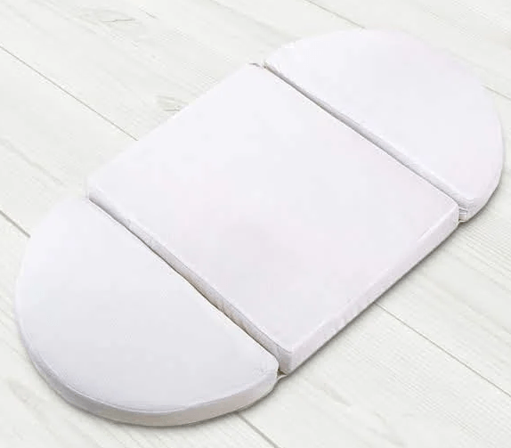 Матрац дитячий овальний BabySleep Transformer Eco BiCocos 3в1 трикотаж 122х71х6 см