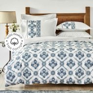 Постільна білизна Vivane mavi синій євро svt-2000022298438