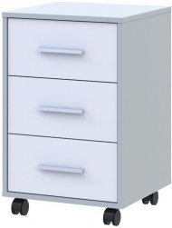 Тумба офісна Doros Т3 43х42х66,4 см Сірий/Білий (DRS-011402) Тумба офісна Doros Т3 43х42х66,4 см Сірий/Білий (DRS-011402)