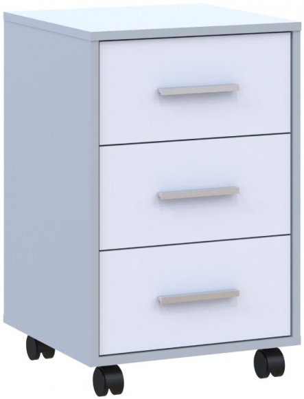 Тумба офісна Doros Т3 43х42х66,4 см Сірий/Білий (DRS-011402) Тумба офісна Doros Т3 43х42х66,4 см Сірий/Білий (DRS-011402)