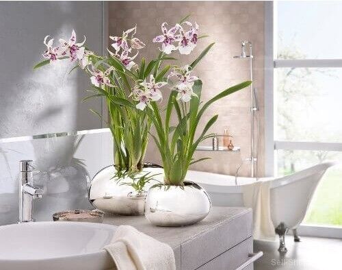 Кашпо для квітів Mirror Silver кераміка 22 дзеркальний 58175 Кашпо для квітів Mirror Silver кераміка 22 дзеркальний 58175