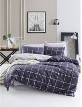 Постільна білизна Home Perfect Ranforce Block сімейний 145х210 см