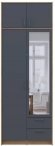 Шафа для одягу Doros Ронді з антресоллю і дзеркалом Дуб Артизан/Графіт 2ДСП 82х52х236 DRS-011675 (80737810) Шафа для одягу Doros Ронді з антресоллю і дзеркалом Дуб Артизан/Графіт 2ДСП 82х52х236 DRS-011675 (80737810)