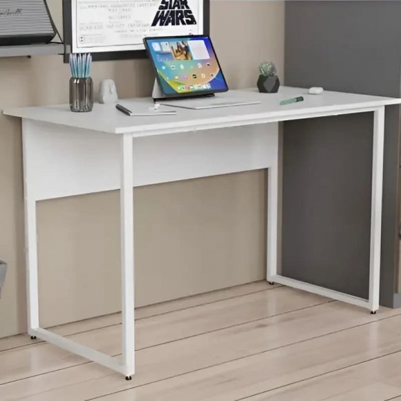 Письмовий стіл Ferrum-decor Коді 75x140x60 білий ДСП Біле 16мм (FRD-101201)