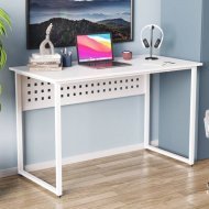 Письмовий стіл Ferrum-decor Майк 75x100x70 білий ДСП Біле 16мм (FRD-101327)