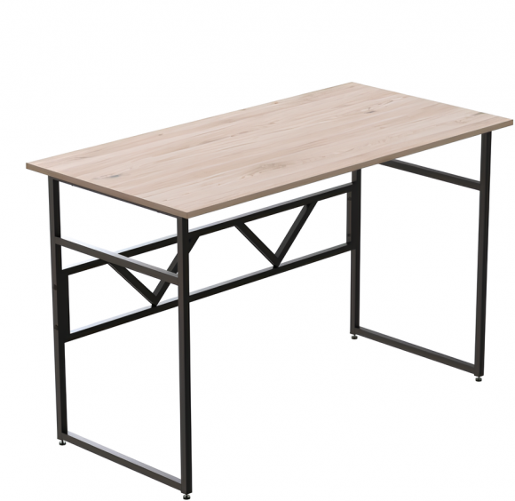 Комп'ютерний стіл Ferrum-decor Раян 75x140x70 чорний ДСП Дуб Сан-Марино 32мм (FRD-103729)